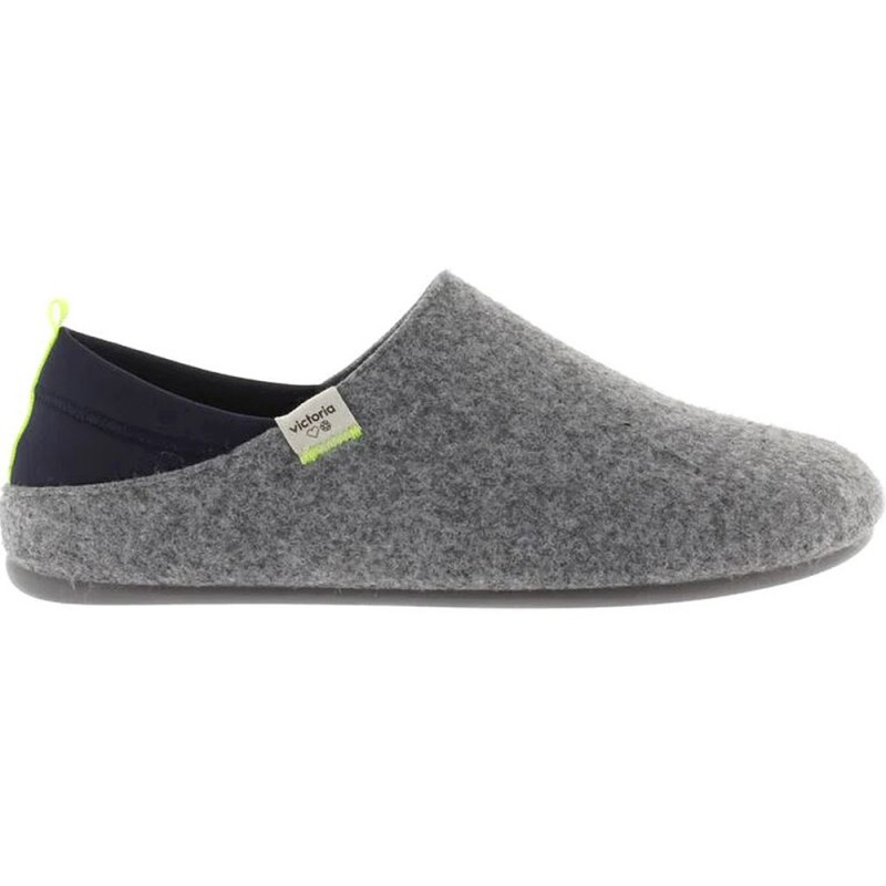 CIABATTE UNISEX VICTORIA 1081115 NORD IN FELTRO GRIS