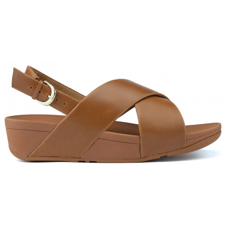 SANDALI FITFLOP LULU CROSS BACK STRAP K03 CARAMEL