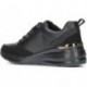 SPORT SKECHERS MILIARDI DI PUNTI SOTTILI 155616 BLACK