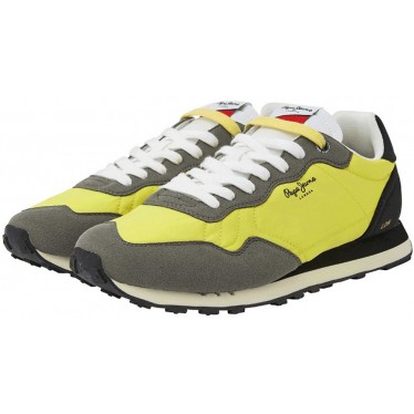 PEPE JEANS NATCH SNEAKERS UOMO PMS30945 YELLOW