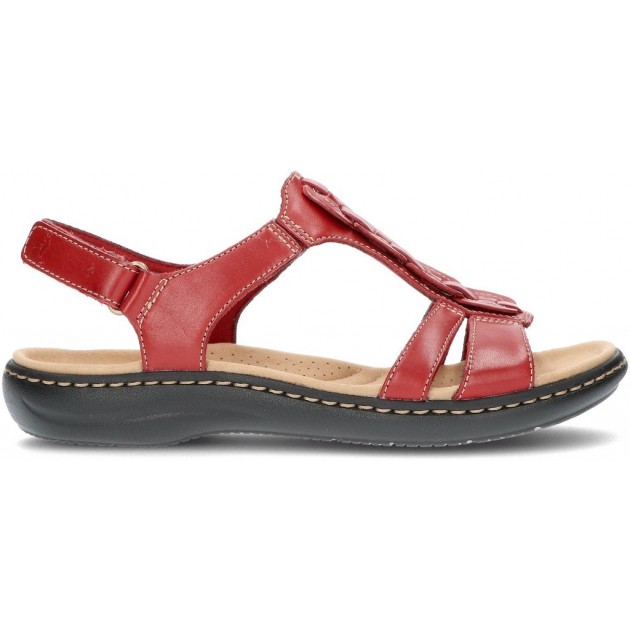 SANDALI CLARKS LAURIEANN KAY RED