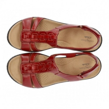 SANDALI CLARKS LAURIEANN KAY RED