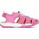 SANDALO GEOX J450WB BOREALIS ROSA