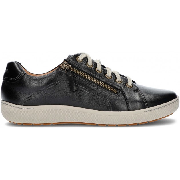 SNEAKERS CLARKS NALLE IN PIZZO BLACK SNEAKERS CLARKS NALLE IN PIZZO BLACK