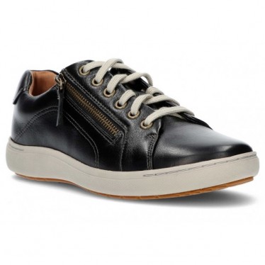 SNEAKERS CLARKS NALLE IN PIZZO BLACK