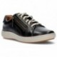 SNEAKERS CLARKS NALLE IN PIZZO BLACK