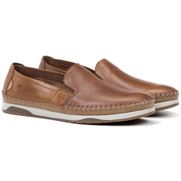 FLUCHOS F0814 HAVANA KENDAL MOCASIN UOMO CUERO_TOPO