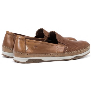 FLUCHOS F0814 HAVANA KENDAL MOCASIN UOMO CUERO_TOPO