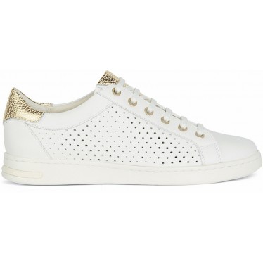 SNEAKERS GEOX JAYSEN LOW CUT D151BB WHITE_GOLD