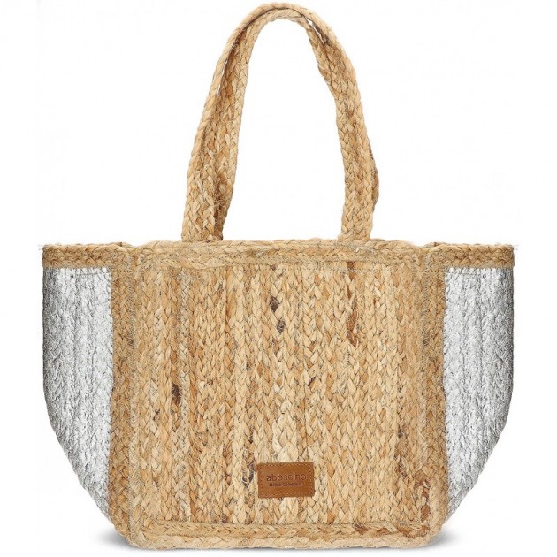 ABBACINO BORSA TRENDY CYCAS 80590 SILVER