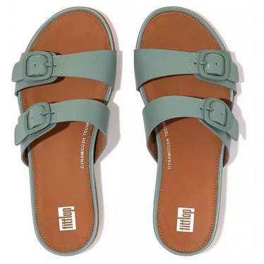 SANDALI FITFLOP GRACIE FV1 CON FIBBIA COOL_BLUE