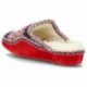 PANTOFOLE NORDIKAS CLASSIC W N1500 ROJO