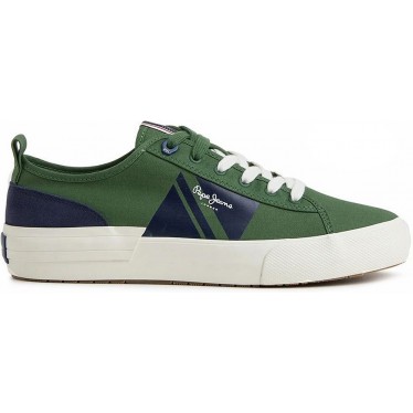 PEPE JEANS SNEAKERS ALLEN FLAG PMS30903 OLIVE