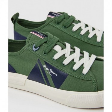 PEPE JEANS SNEAKERS ALLEN FLAG PMS30903 OLIVE