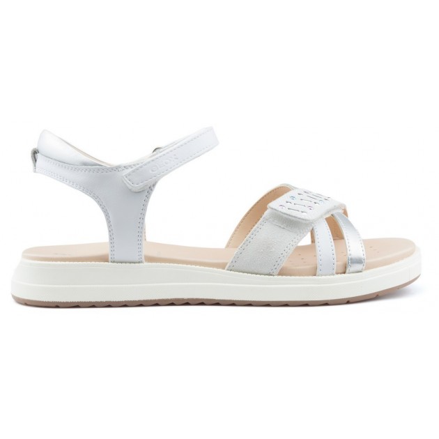 Sandali GEOX REBECCA WHITE Sandali GEOX REBECCA WHITE