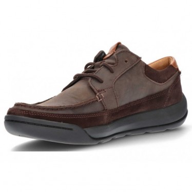 SCARPE CLARKS ASHCOMBE DARK_BROWN