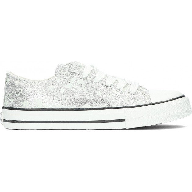 CONGUITOS SNEAKERS GLOW IN THE DARK 283057 SILVER