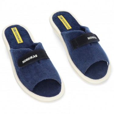 PANTUFLAS DONNA NORDIKAS 7307B MARINO