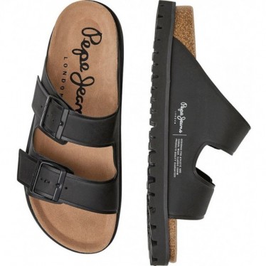 SANDALI PEPE JEANS URBAN BASIC SUGHERO PLS90600 BLACK