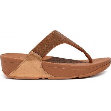 SANDALI FITFLOP GB4 LULU OPUL TOE-POST LATTE_TAN