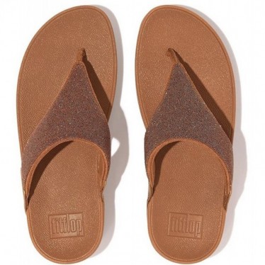 SANDALI FITFLOP GB4 LULU OPUL TOE-POST LATTE_TAN