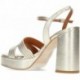 SCARPE CON TACCO ANGEL ALARCON AMBRA PLATINO