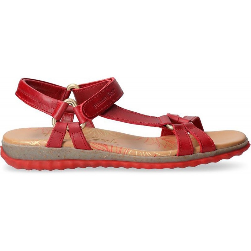 PANAMA JACK SANDALI CARIBEL ROJO_B24