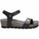 SANDALI PANAMA JACK CAPRI BLOSSON BLACK_B1