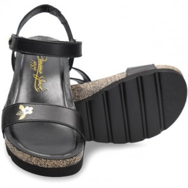 SANDALI PANAMA JACK CAPRI BLOSSON BLACK_B1