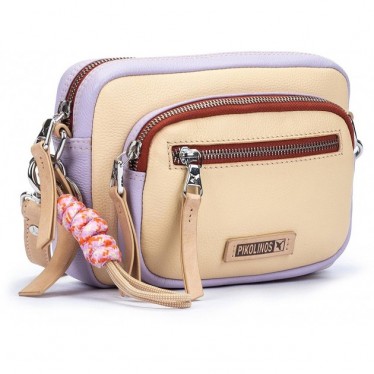 BORSA A TRACOLLA PIKOLINOS MANACOR WHA-1080 CREAM