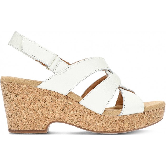 SANDALO CLARKS GISELLE WHITE SANDALO CLARKS GISELLE WHITE