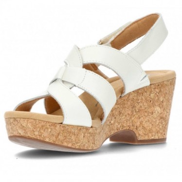 SANDALO CLARKS GISELLE WHITE