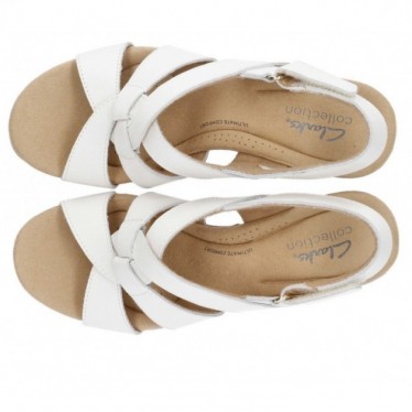 SANDALO CLARKS GISELLE WHITE