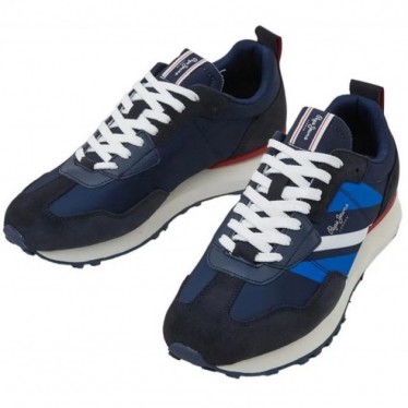 PEPE JEANS FOSTER SNEAKERS UOMO STAMPA PMS30944 NAVY