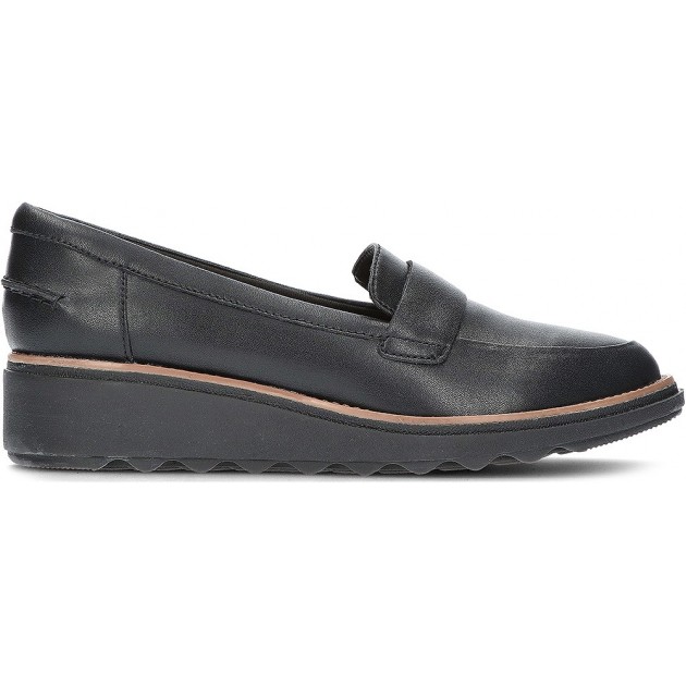 CLARKS BALLERINA SHARON GRACIE BLACK CLARKS BALLERINA SHARON GRACIE BLACK