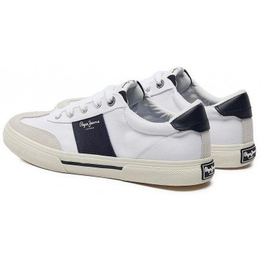 SPORTIVA PEPE JEANS KENTON STRAP PMS31042 M WHITE