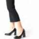 MERAVIGLIE TINI M-5601 SCARPE CON TACCO NEGRO