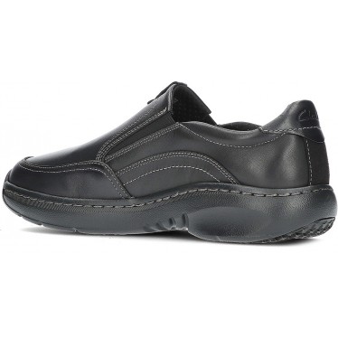 MOCASSINO IN PELLE CLARKS PRO STEP NEGRO