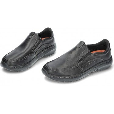 MOCASSINO IN PELLE CLARKS PRO STEP NEGRO