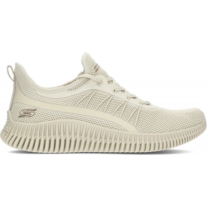 SKECHERS BOBS SPORT NUOVA SNEAKER ESTETICA 117417 TAUPE