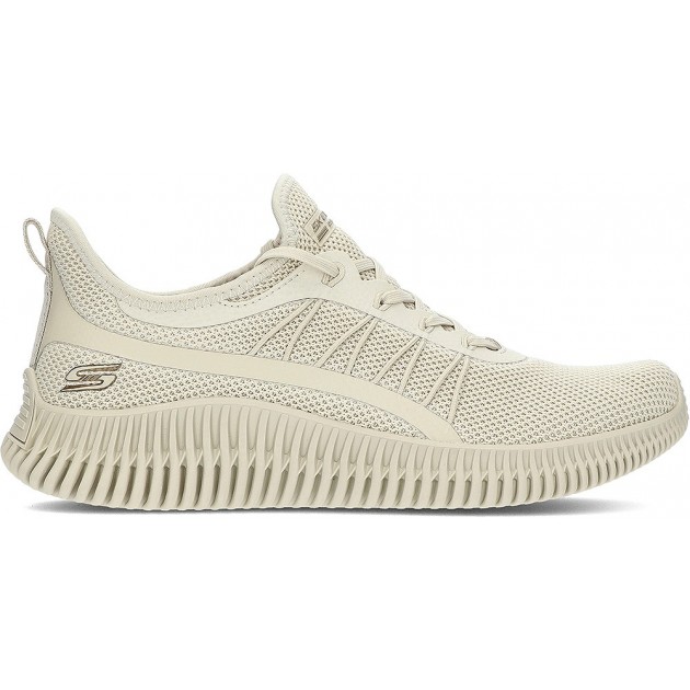SKECHERS BOBS SPORT NUOVA SNEAKER ESTETICA 117417 TAUPE