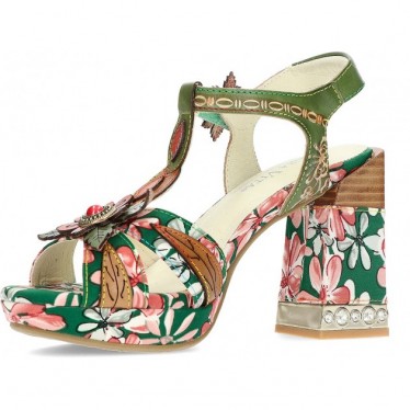 LAURA VITA NAYAO SCARPE CON TACCO FLORAL_VERDE