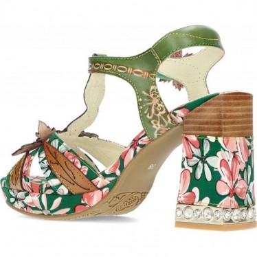 LAURA VITA NAYAO SCARPE CON TACCO FLORAL_VERDE