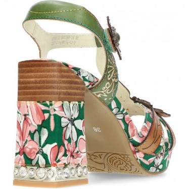 LAURA VITA NAYAO SCARPE CON TACCO FLORAL_VERDE