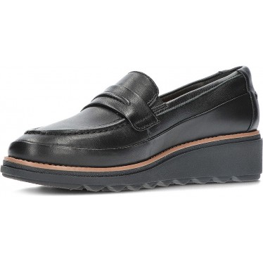 MOCASSINI SHARON ASTER CLARKS BLACK