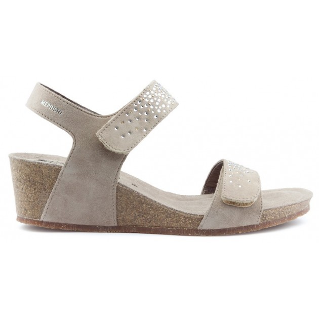 Sandali MEPHISTO MARIA SPARK TAUPE Sandali MEPHISTO MARIA SPARK TAUPE