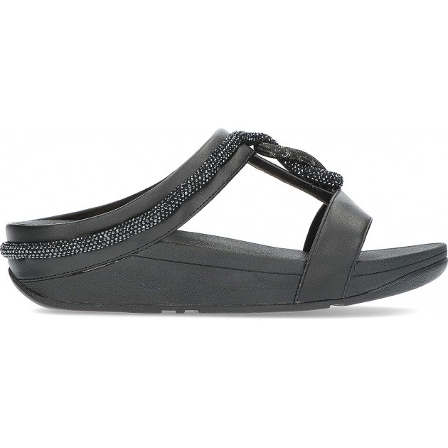 SANDALI FITFLOP FINE FQ4 BLACK SANDALI FITFLOP FINE FQ4 BLACK