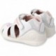 SANDALO BIOMECCANICO IN PELLE 222109 BLANCO