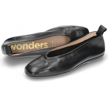 WONDERS A8661 BALLERINE NEGRO