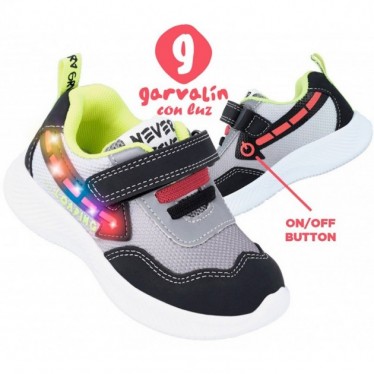 SPORT CON LEGGERO GARVALIN 231805-B VEGAN GRIS